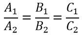 Условие параллельности плоскостей формула