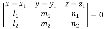 Уравнение плоскости проходящей через прямую и параллельной прямой