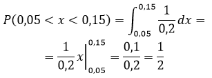 пример с решением равномерное распределение