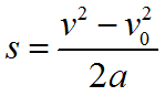Formula peremeshheniya ravnouskorennoe dvizhenie