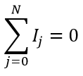 Первый закон Кирхгофа формула