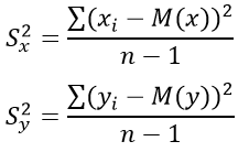 формула дисперсии