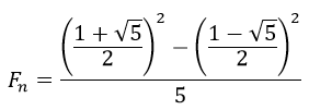 формула Бине