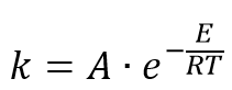 Уравнение Аррениуса формула