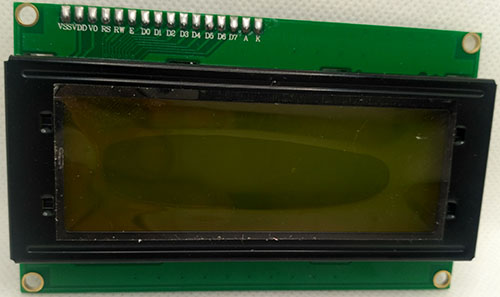 lcd 2004a с I2C зеленый экран