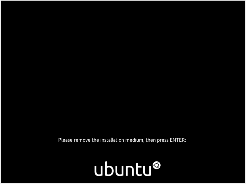 ubuntu enter